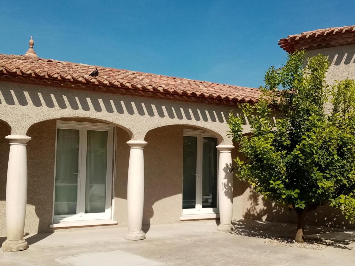Bienvenue A L Hacienda Villa Magalas Dış mekan fotoğraf