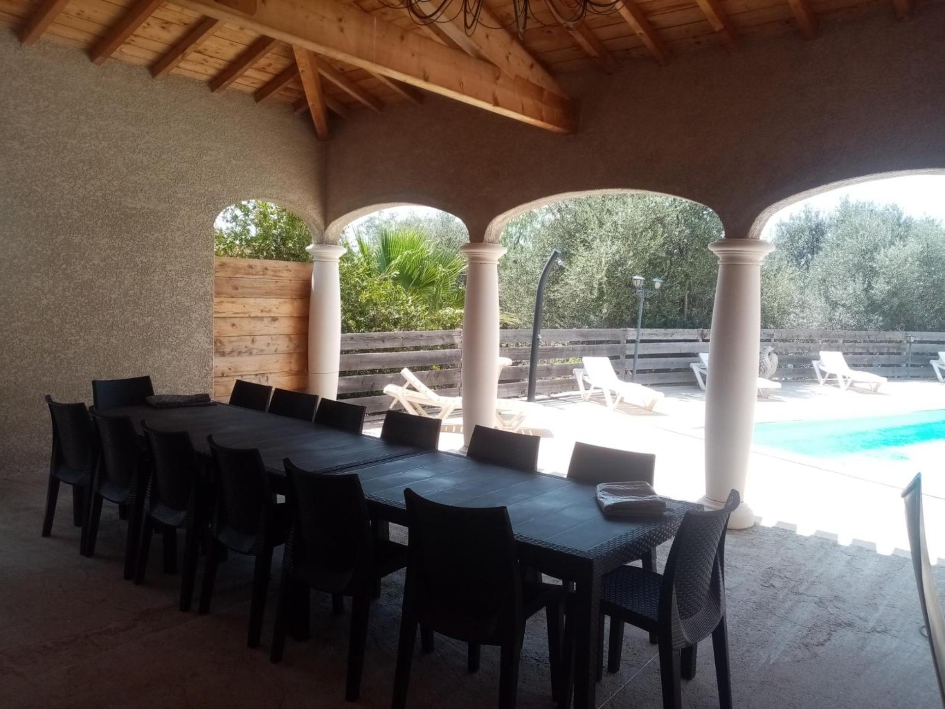 Bienvenue A L Hacienda Villa Magalas Dış mekan fotoğraf